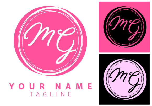 Download MG Initial Letter Signature Logo Design - Signature logo Collection