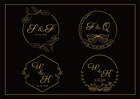 Download Wedding Monogram Template - Monogram Collection