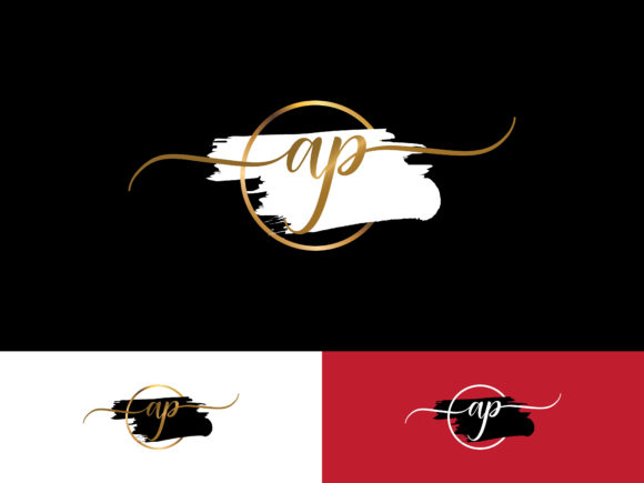 Download Signature Logo Ap Letter Design - Signature logo Collection