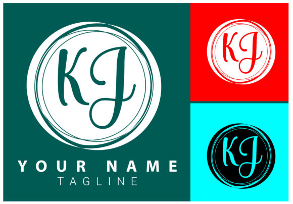 Download KJ Initial Letter Signature Logo Design - Signature logo Collection