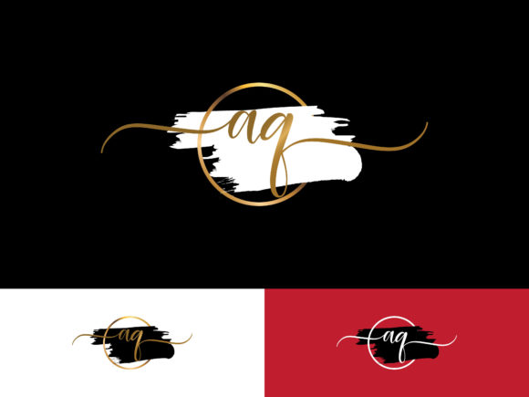 Download Signature Logo Aq Letter - Signature logo Collection