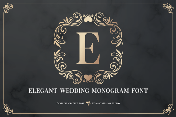 Download Elegant Wedding Monogram - Monogram Collection
