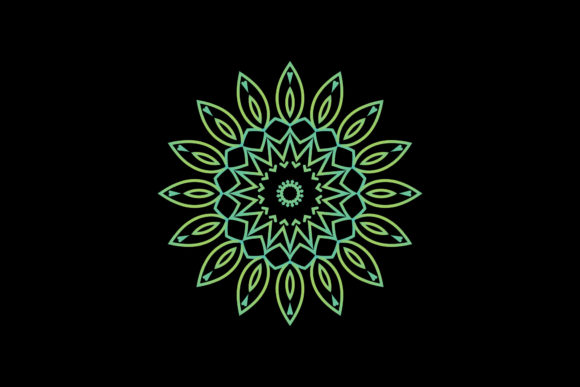 Download Mandala Gradient Ornament Graphic Design - Ornament graphic Collection