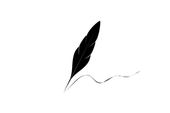 Download Quill Feather Pen Signature Logo Design - Signature logo Collection